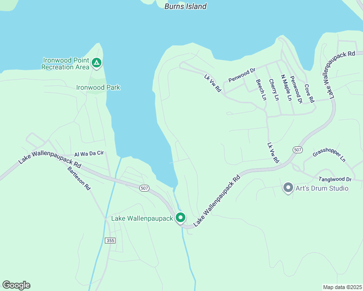 map of restaurants, bars, coffee shops, grocery stores, and more near 173 Lennon Road in Greentown