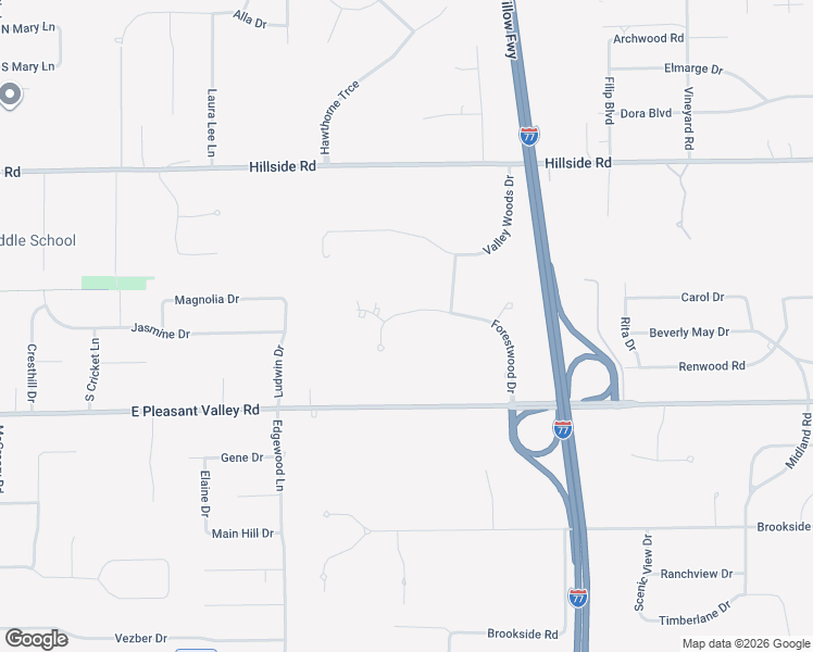 map of restaurants, bars, coffee shops, grocery stores, and more near 7254 Forestwood Drive in Independence