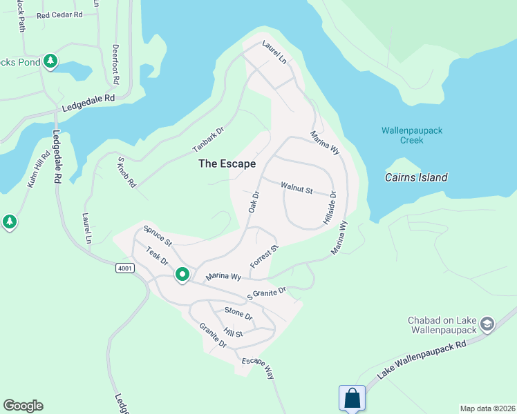 map of restaurants, bars, coffee shops, grocery stores, and more near 201 Oak Drive in Greentown