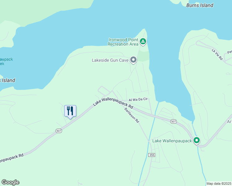 map of restaurants, bars, coffee shops, grocery stores, and more near 94 Bartleson Road in Greentown