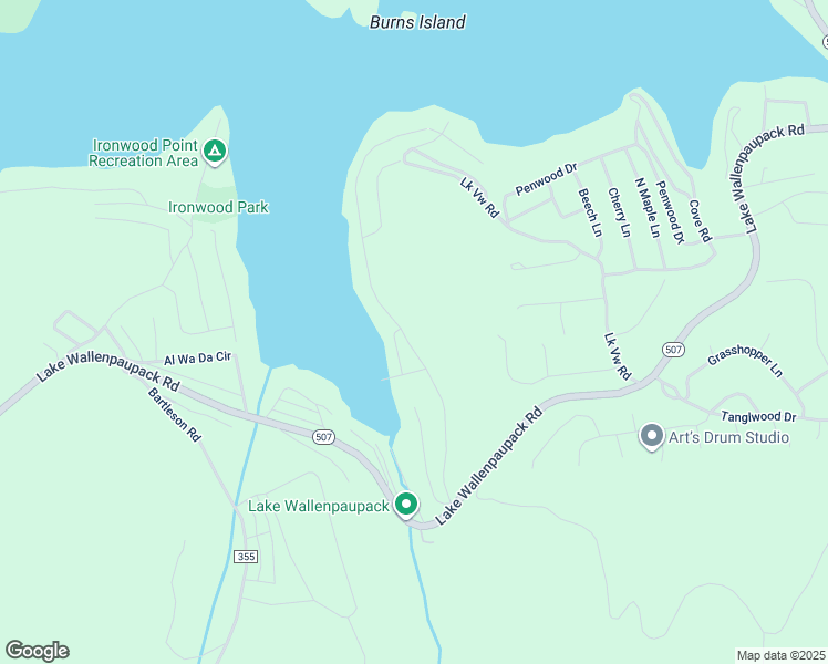 map of restaurants, bars, coffee shops, grocery stores, and more near 173 Lennon Road in Greentown