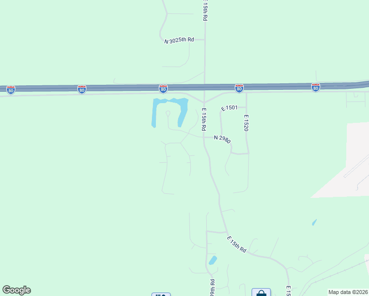 map of restaurants, bars, coffee shops, grocery stores, and more near 2965 East 1489th Road in Ottawa