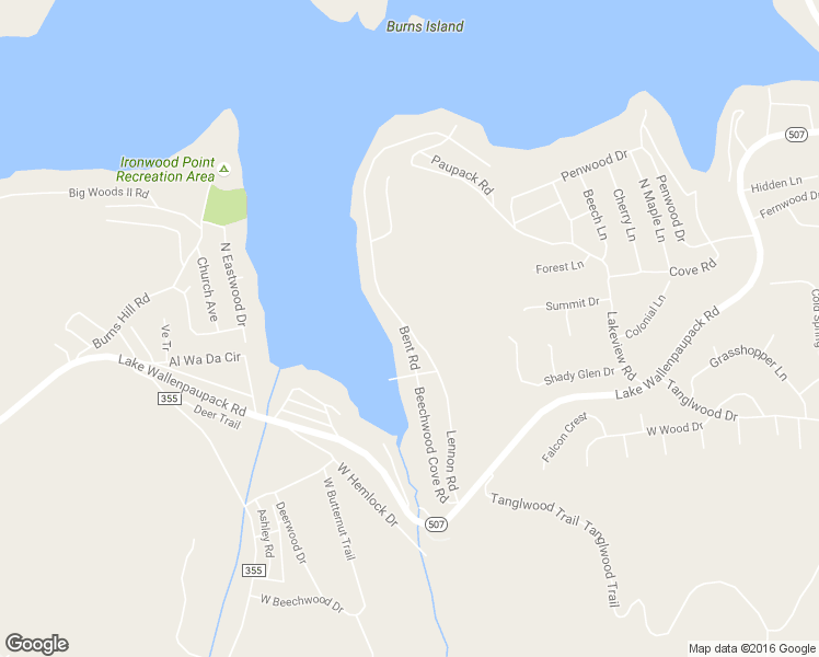 map of restaurants, bars, coffee shops, grocery stores, and more near Lennon Road in Greentown