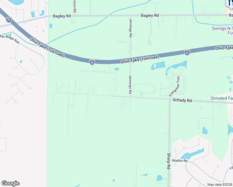 map of restaurants, bars, coffee shops, grocery stores, and more near 8633 Dunham Drive in Cuyahoga County