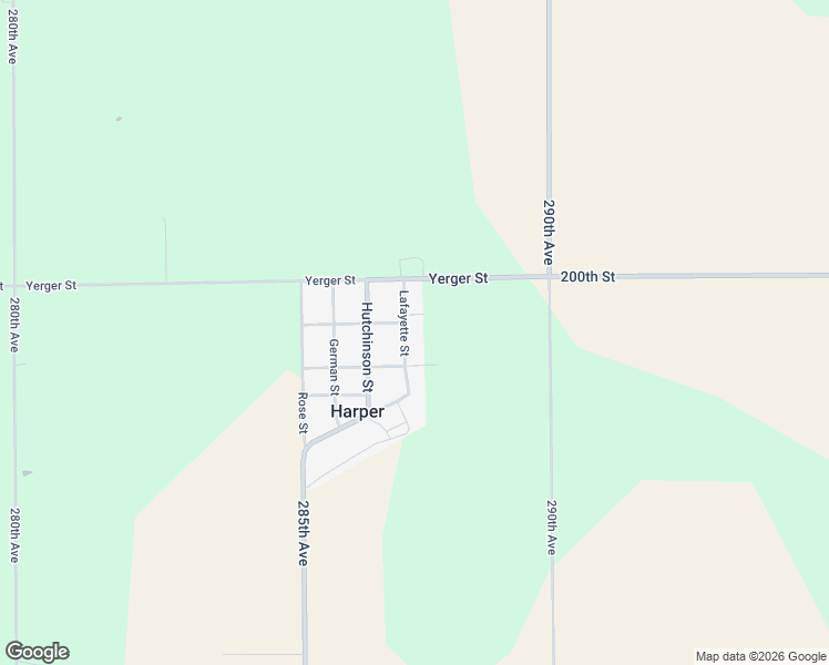 map of restaurants, bars, coffee shops, grocery stores, and more near 301-399 Lafayette Street in Harper