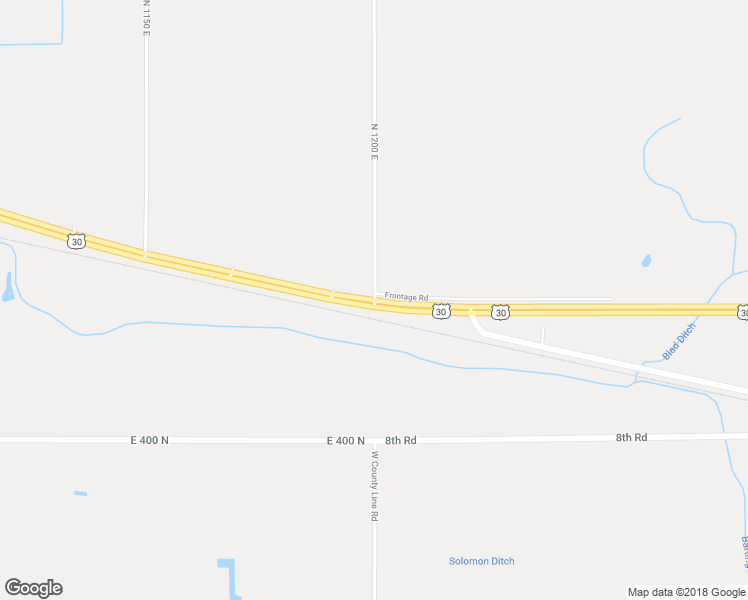 map of restaurants, bars, coffee shops, grocery stores, and more near 20860 Lincoln Highway in Grovertown