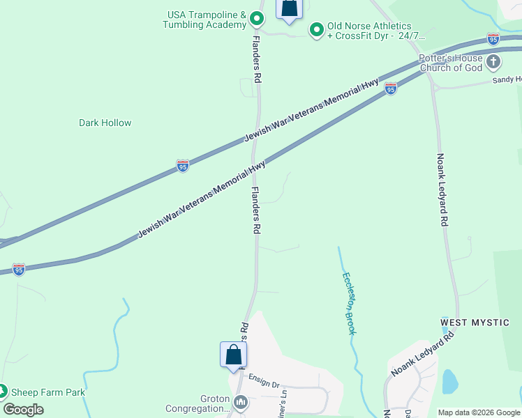 map of restaurants, bars, coffee shops, grocery stores, and more near 28 Pendleton Farm Lane in Groton