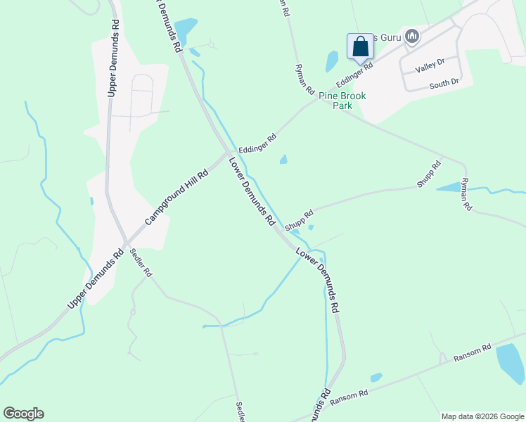 map of restaurants, bars, coffee shops, grocery stores, and more near 3033 Lower Demunds Road in Dallas