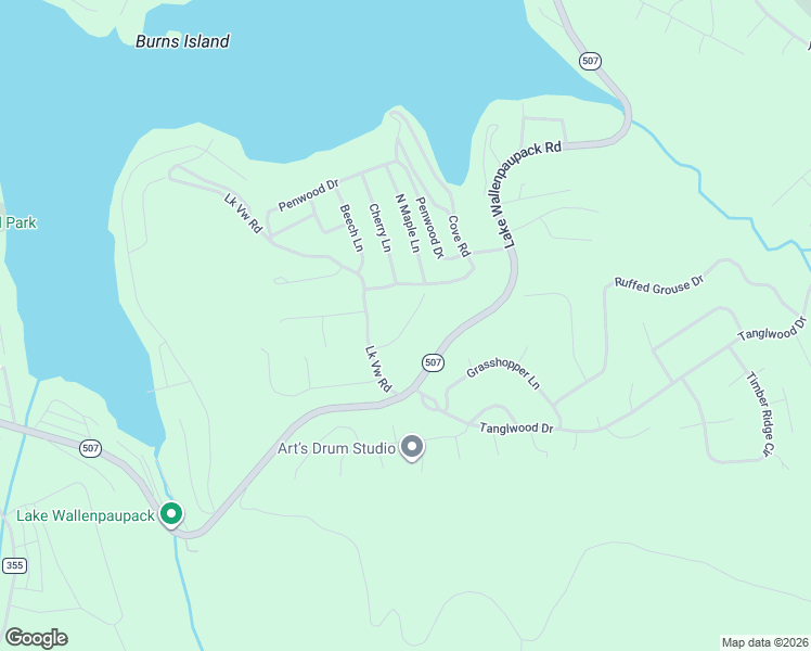 map of restaurants, bars, coffee shops, grocery stores, and more near 399 Colonial Lane in Greentown
