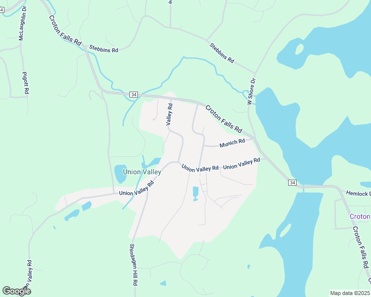 map of restaurants, bars, coffee shops, grocery stores, and more near 19 Valley Court in Mahopac