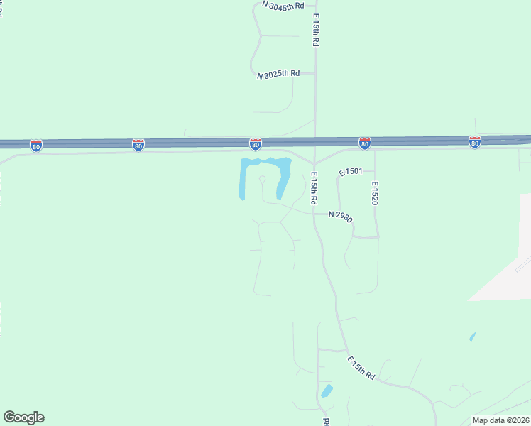 map of restaurants, bars, coffee shops, grocery stores, and more near 1485 North 2975th Road in Ottawa