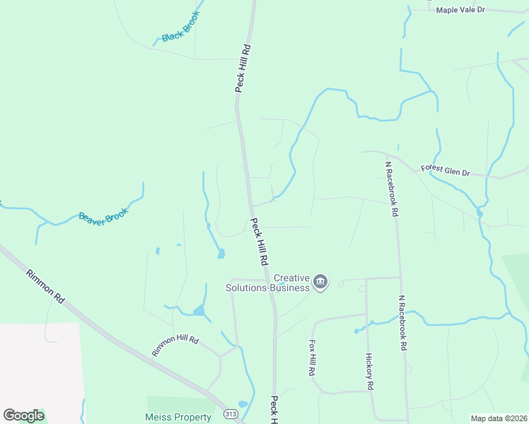 map of restaurants, bars, coffee shops, grocery stores, and more near 81 Peck Hill Road in Woodbridge