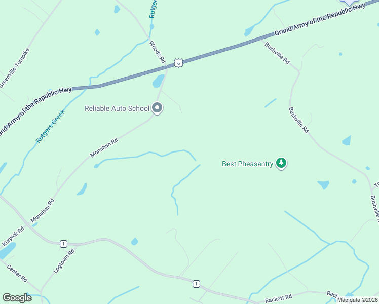 map of restaurants, bars, coffee shops, grocery stores, and more near 19 Monahan Rd in Port Jervis