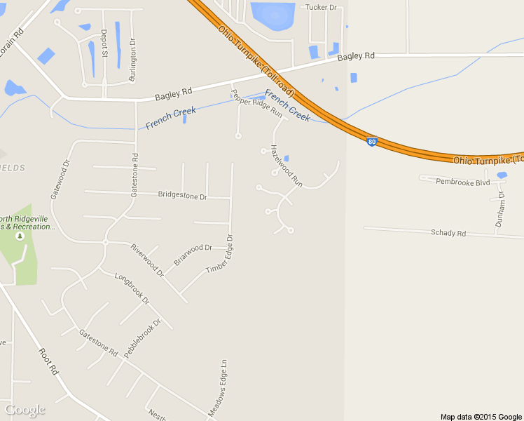 map of restaurants, bars, coffee shops, grocery stores, and more near 32082 Lilac Lane in North Ridgeville