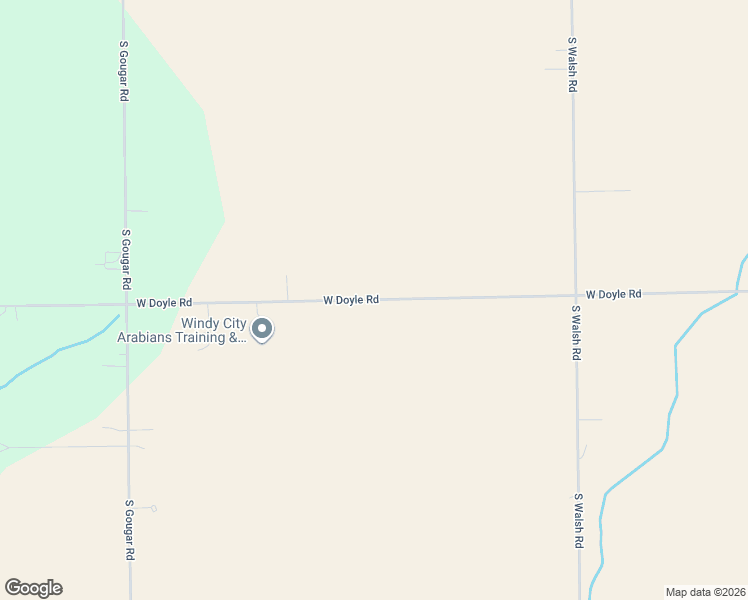 map of restaurants, bars, coffee shops, grocery stores, and more near 15600 West Doyle Road in Manhattan