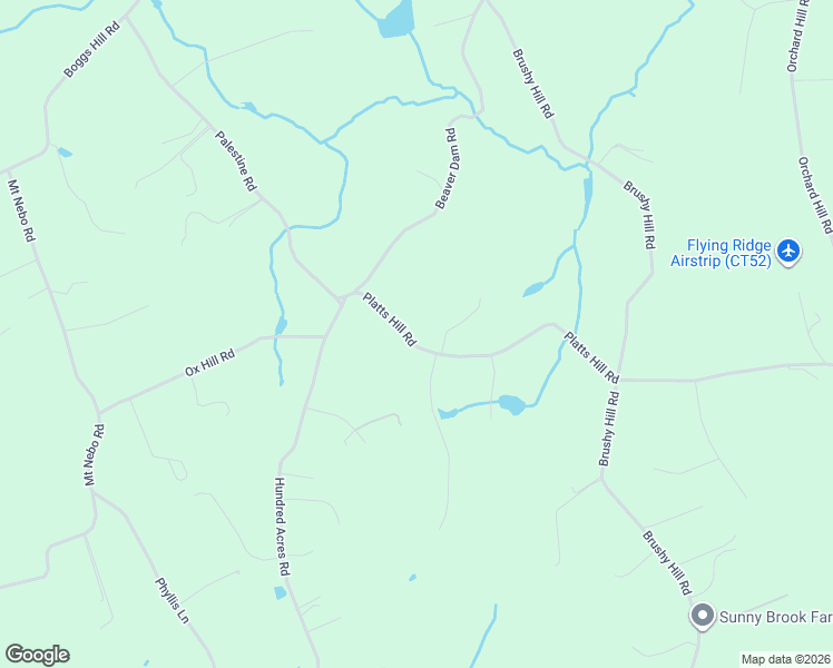 map of restaurants, bars, coffee shops, grocery stores, and more near 58 Platts Hill Road in Newtown