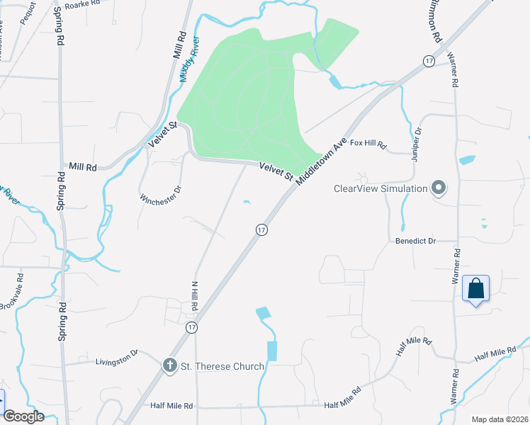 map of restaurants, bars, coffee shops, grocery stores, and more near 670 Middletown Avenue in North Haven
