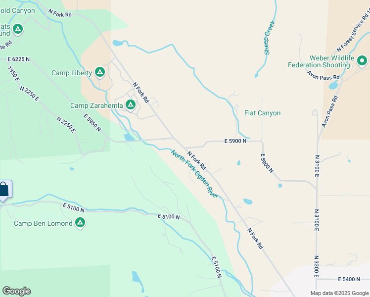 map of restaurants, bars, coffee shops, grocery stores, and more near 5626 North North Fork Road in Eden