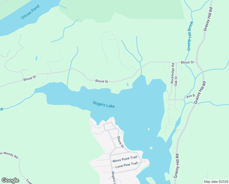 map of restaurants, bars, coffee shops, grocery stores, and more near 187 Blood Street in Lyme