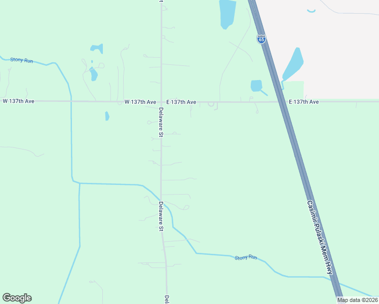 map of restaurants, bars, coffee shops, grocery stores, and more near 13907 Delaware Parkway in Crown Point
