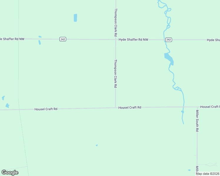 map of restaurants, bars, coffee shops, grocery stores, and more near 5399 Thompson Clark Road in Bristolville