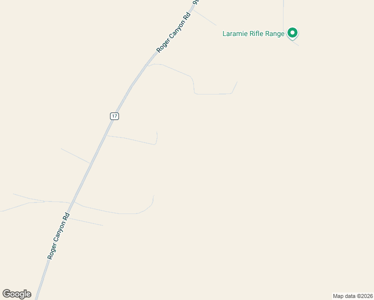 map of restaurants, bars, coffee shops, grocery stores, and more near 1-99 Burro Lane in Laramie