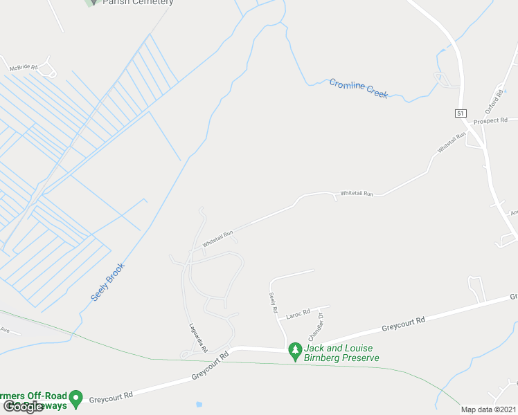 map of restaurants, bars, coffee shops, grocery stores, and more near 97 Whitetail Run in Chester