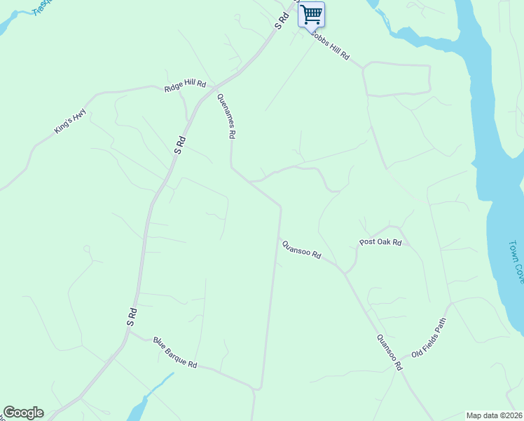 map of restaurants, bars, coffee shops, grocery stores, and more near 45 Quenames Road in Chilmark