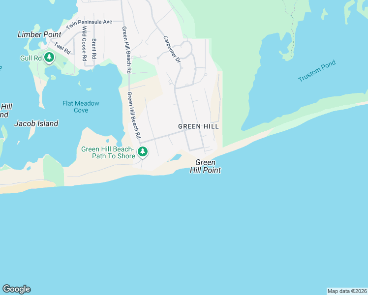 map of restaurants, bars, coffee shops, grocery stores, and more near 13 Coast Guard Avenue in South Kingstown