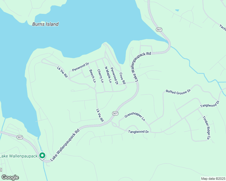 map of restaurants, bars, coffee shops, grocery stores, and more near 38 North Maple Lane in Greentown