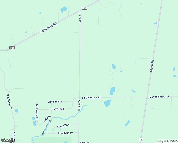 map of restaurants, bars, coffee shops, grocery stores, and more near 18463 Quinn Road in Chagrin Falls