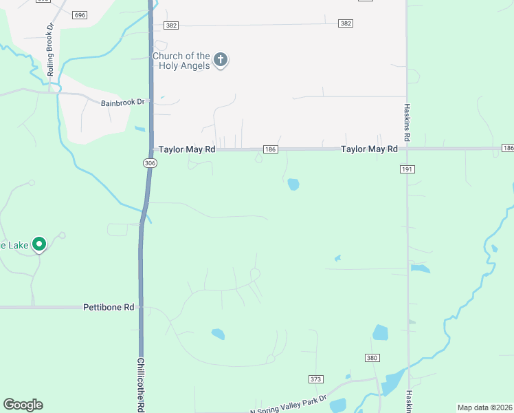 map of restaurants, bars, coffee shops, grocery stores, and more near 8630 Tamarack Trail in Chagrin Falls