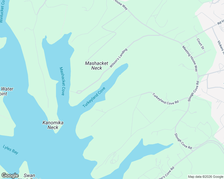 map of restaurants, bars, coffee shops, grocery stores, and more near 48 Turkeyland Cove Road in Edgartown