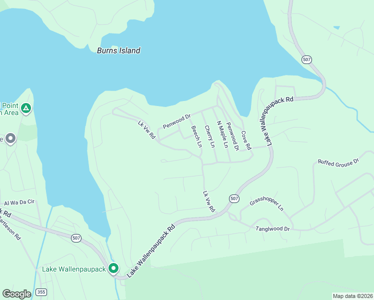 map of restaurants, bars, coffee shops, grocery stores, and more near 118 Lake View Road in Greentown