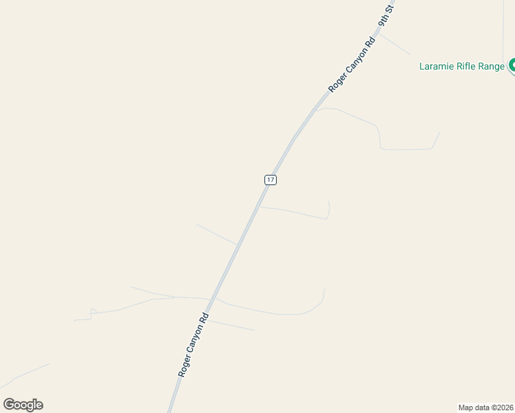 map of restaurants, bars, coffee shops, grocery stores, and more near 1 Burro Lane in Laramie