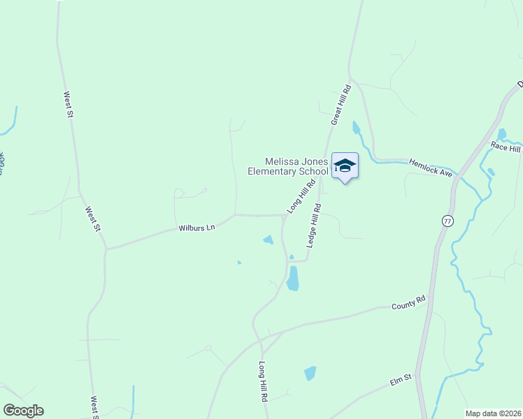map of restaurants, bars, coffee shops, grocery stores, and more near 91 Wilburs Lane in Guilford