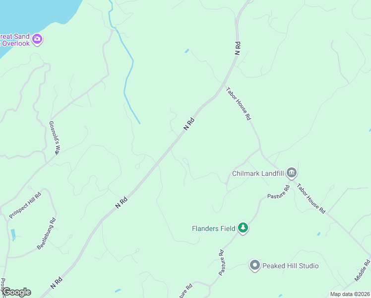 map of restaurants, bars, coffee shops, grocery stores, and more near 46 Tiercel Lane in Chilmark
