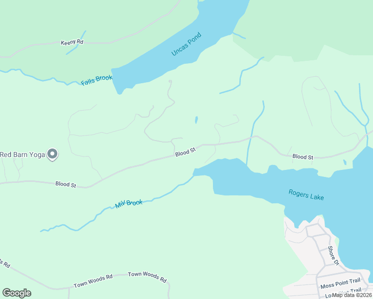 map of restaurants, bars, coffee shops, grocery stores, and more near 120 Blood Street in Lyme
