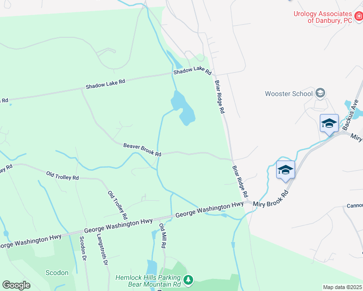 map of restaurants, bars, coffee shops, grocery stores, and more near 27 Beaver Brook Road in Ridgefield