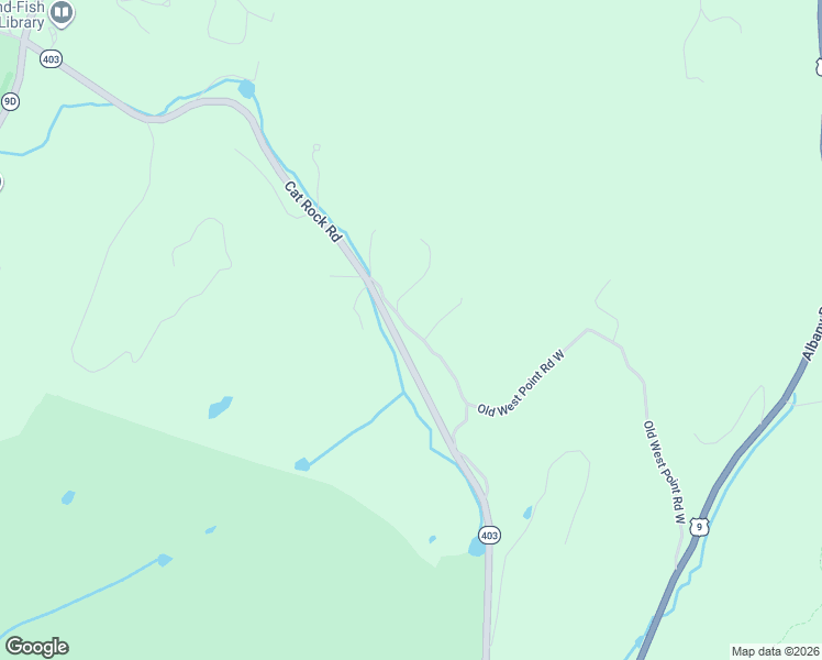 map of restaurants, bars, coffee shops, grocery stores, and more near Old West Point Road West in Putnam County