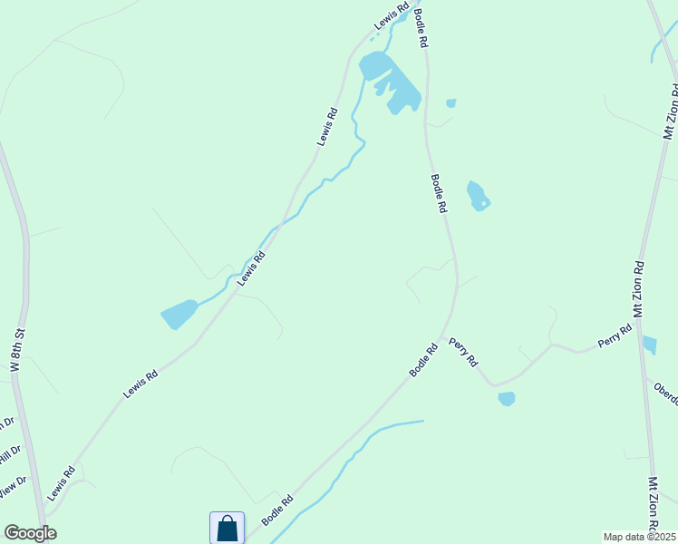 map of restaurants, bars, coffee shops, grocery stores, and more near Lewis Road in Wyoming