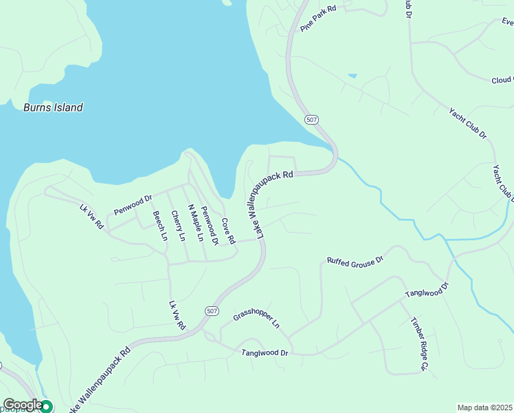 map of restaurants, bars, coffee shops, grocery stores, and more near 101-199 Hidden Lane in Greentown
