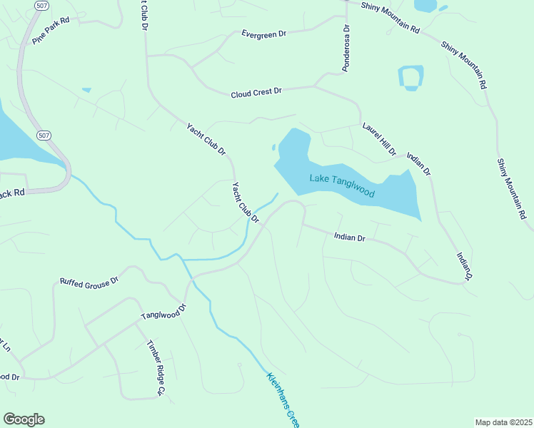 map of restaurants, bars, coffee shops, grocery stores, and more near 834-840 Tanglewood Drive in Greentown