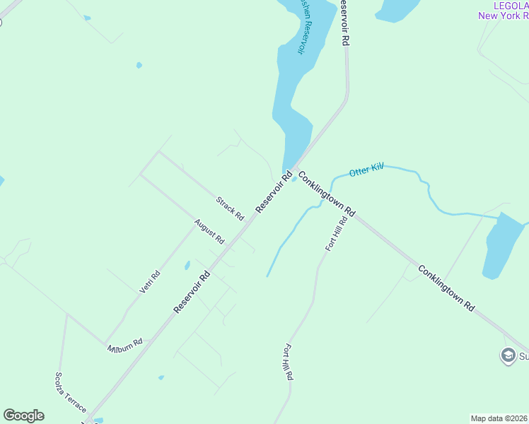 map of restaurants, bars, coffee shops, grocery stores, and more near 200 Reservoir Road in Goshen