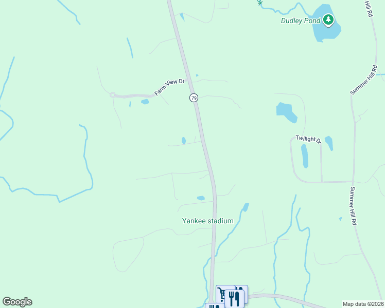 map of restaurants, bars, coffee shops, grocery stores, and more near 1439 Durham Road in Madison