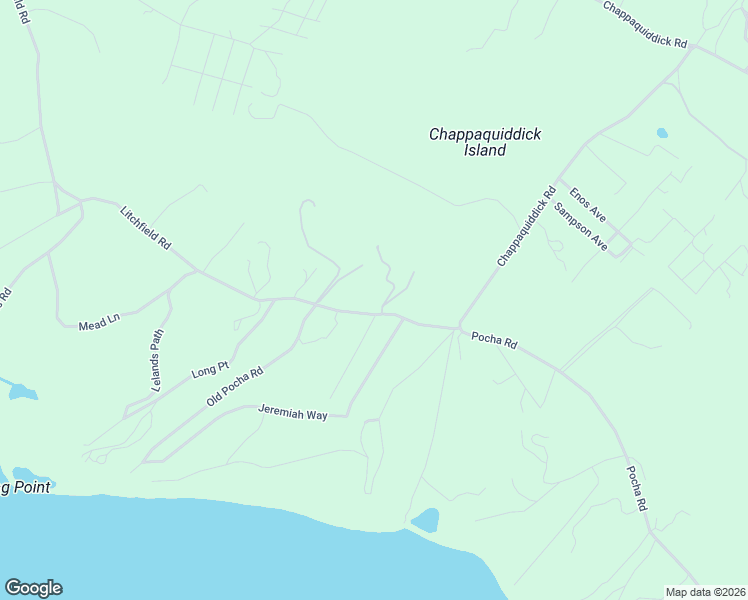 map of restaurants, bars, coffee shops, grocery stores, and more near 149 Litchfield Road in Edgartown