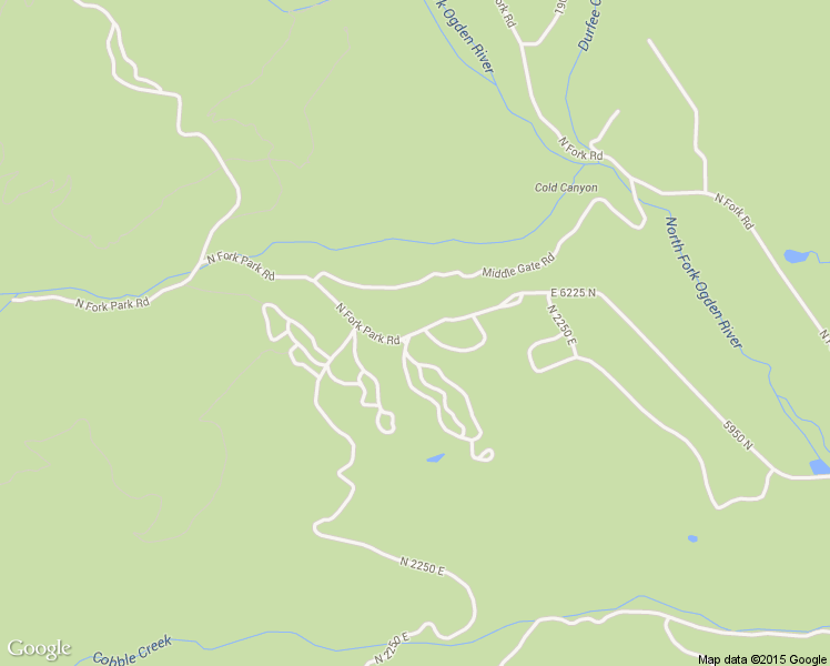 map of restaurants, bars, coffee shops, grocery stores, and more near 2127 E 5950 N in Eden