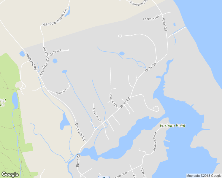 map of restaurants, bars, coffee shops, grocery stores, and more near 55 River Road Drive in Essex