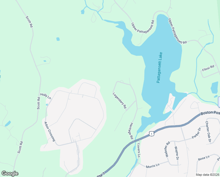 map of restaurants, bars, coffee shops, grocery stores, and more near 15 Legendary Road in East Lyme