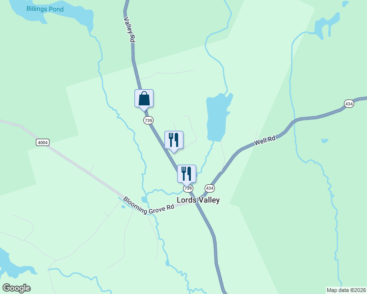 map of restaurants, bars, coffee shops, grocery stores, and more near 101 Laurel Ridge in Hawley